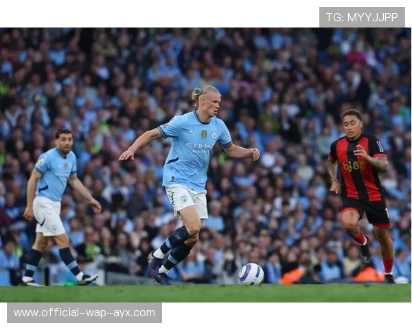 曼城3-1击败伯恩茅斯，距榜首6分！哈兰德单刀双响，10轮打进13球，曼城买哈兰德